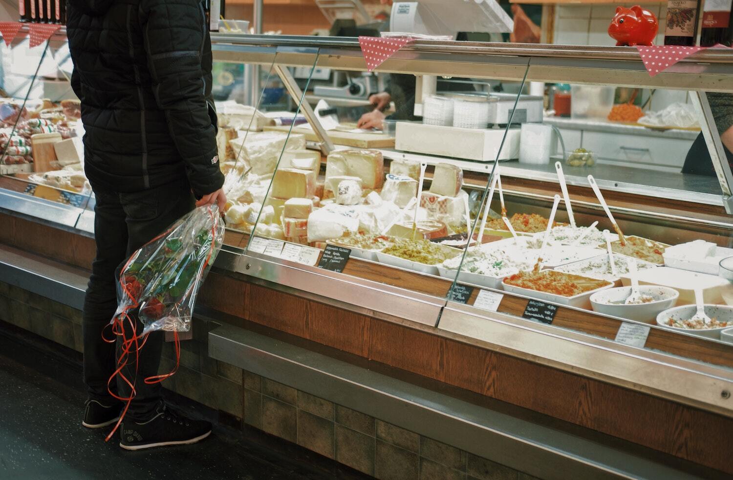 Etale de fromagerie 