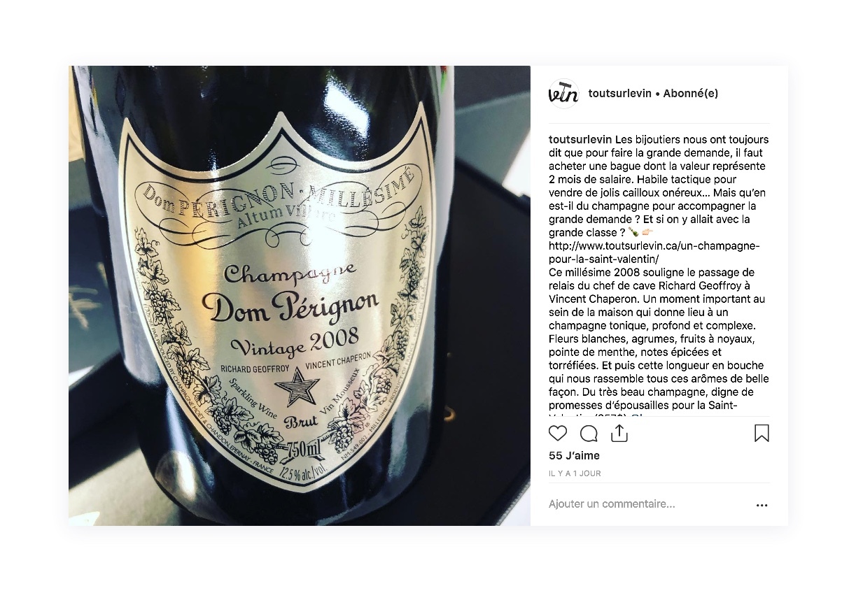 Mise en avant de produits pour la Saint Valentin 