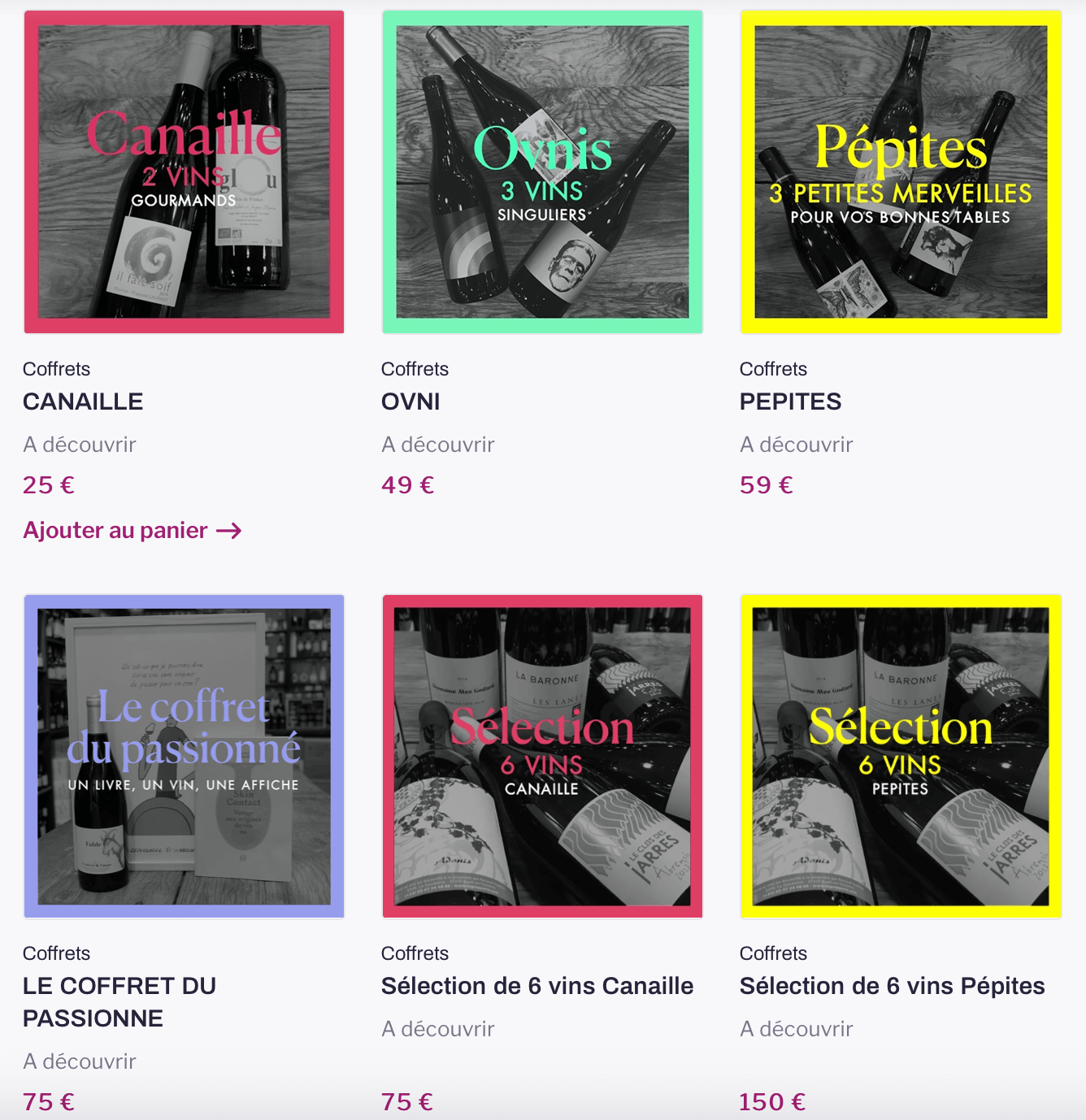 Boutique en ligne Potico