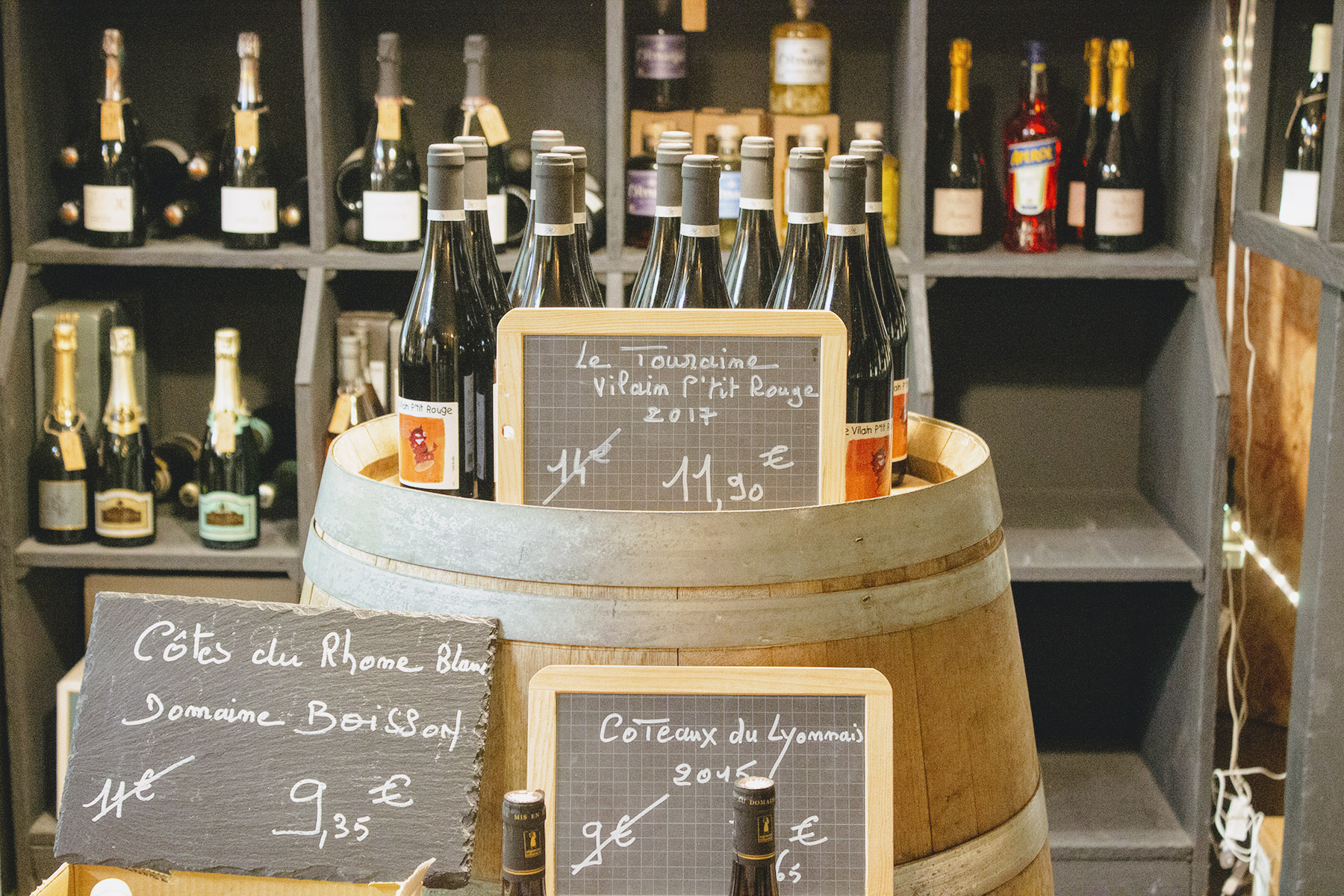 Mise en avant de produits à l'intérieur du magasin