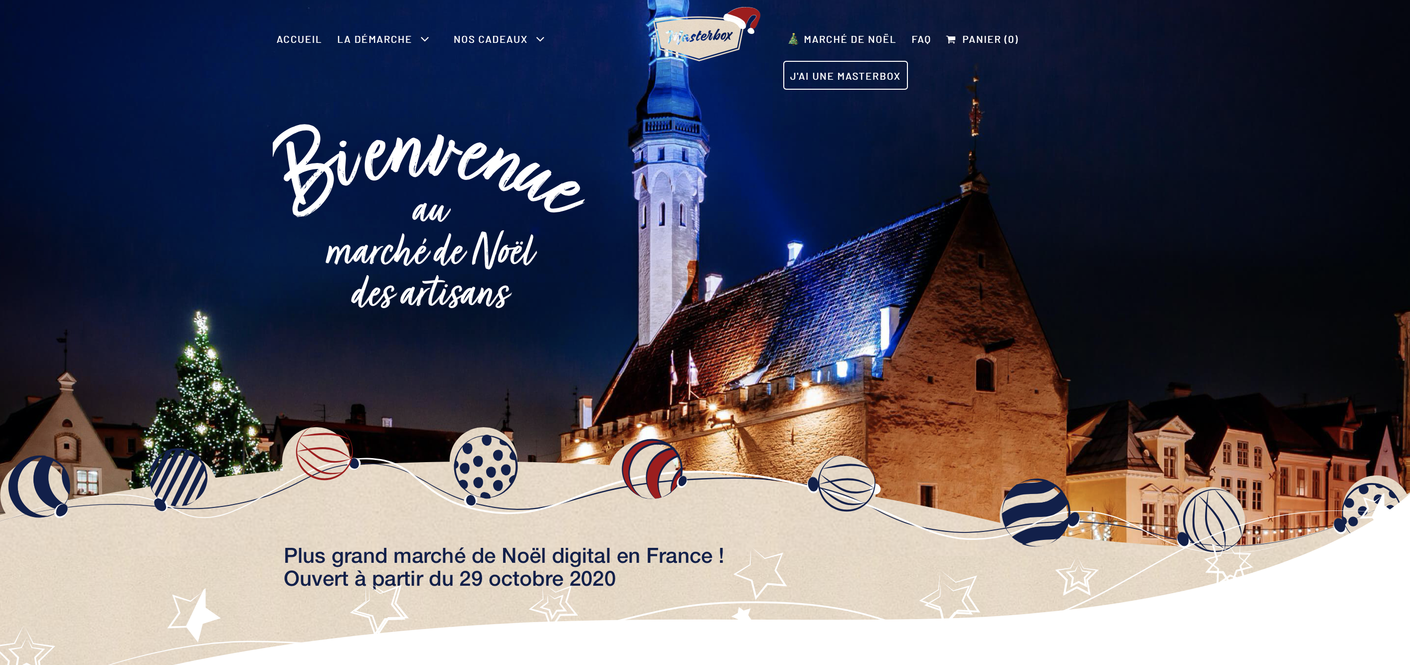 Marché de Noël en ligne de Masterbox