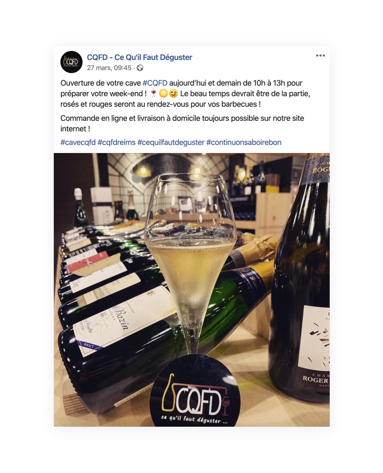 Communication sur les réseaux sociaux par CQFD