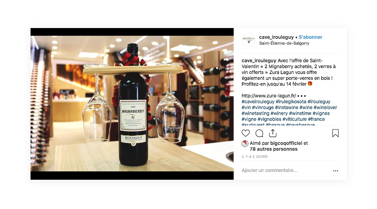 Offre spéciale caviste pour la Saint Valentin