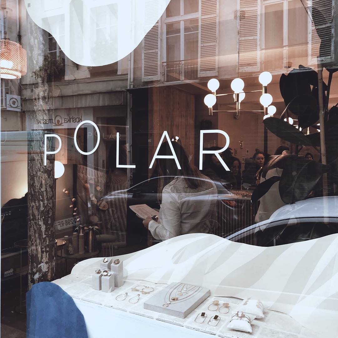 Vitrine de la boutique Polar