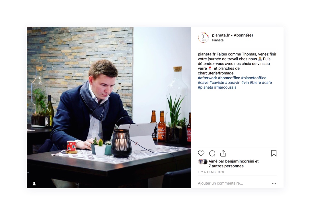 Mise en avant de vos clients sur Instagram pour créer de la proximité.